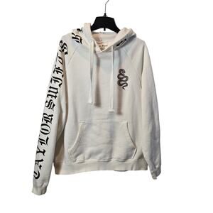 Taylor Swift Reputation Stadium Tour Snake White Hoodie Adult M Medium AUTHENTIC